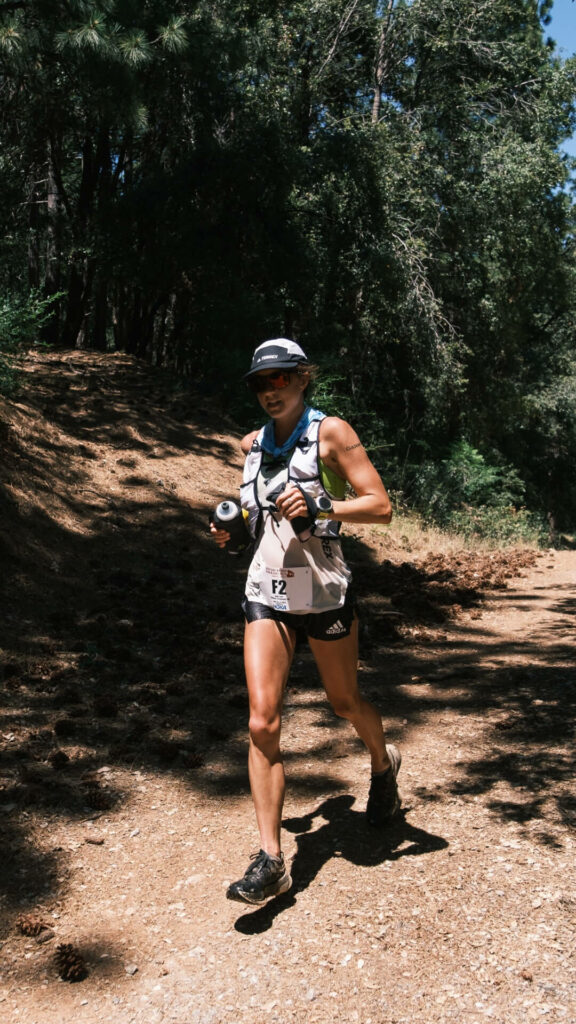 Ruth Croft leading the 2022 WSER
