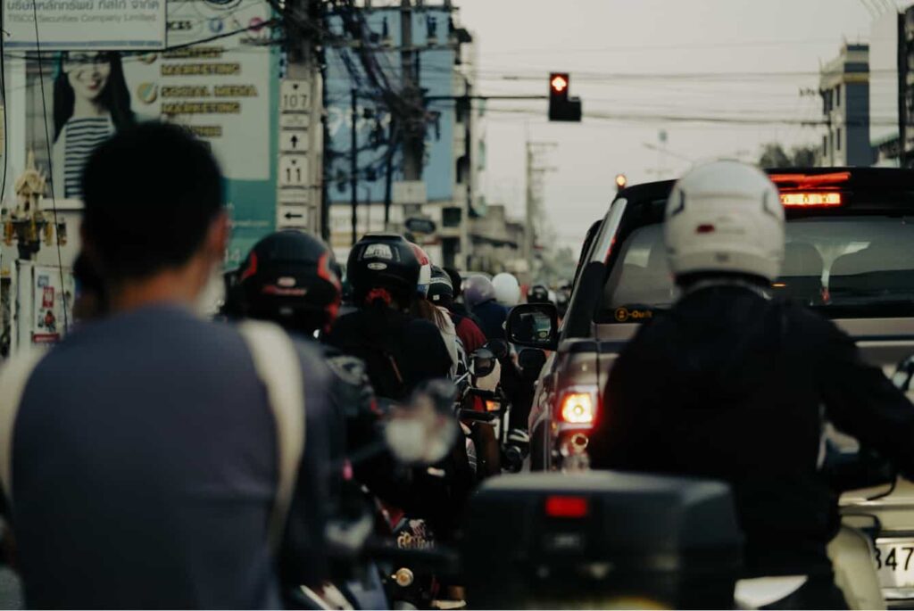 Traffic in Thailand 