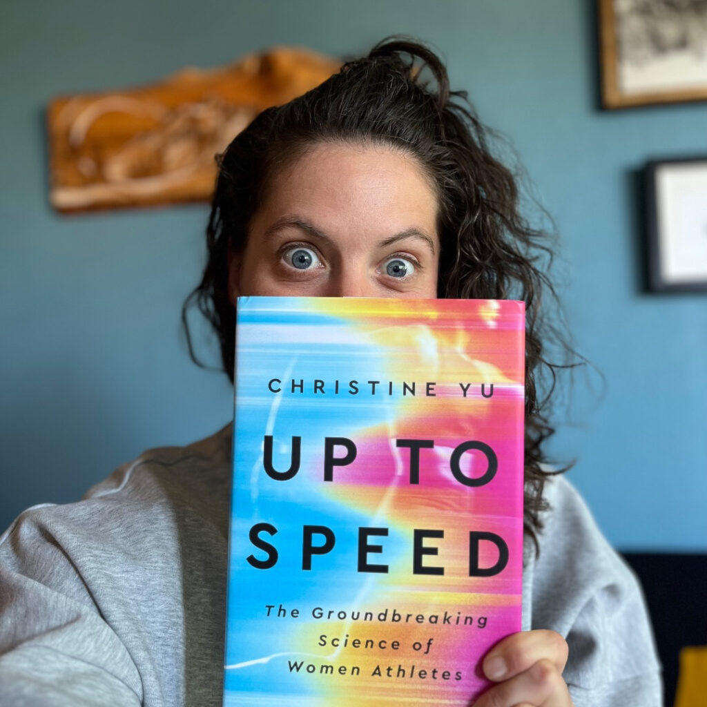 Corrine Malcolm is excited about Christine Yu's debut book Up to Speed
