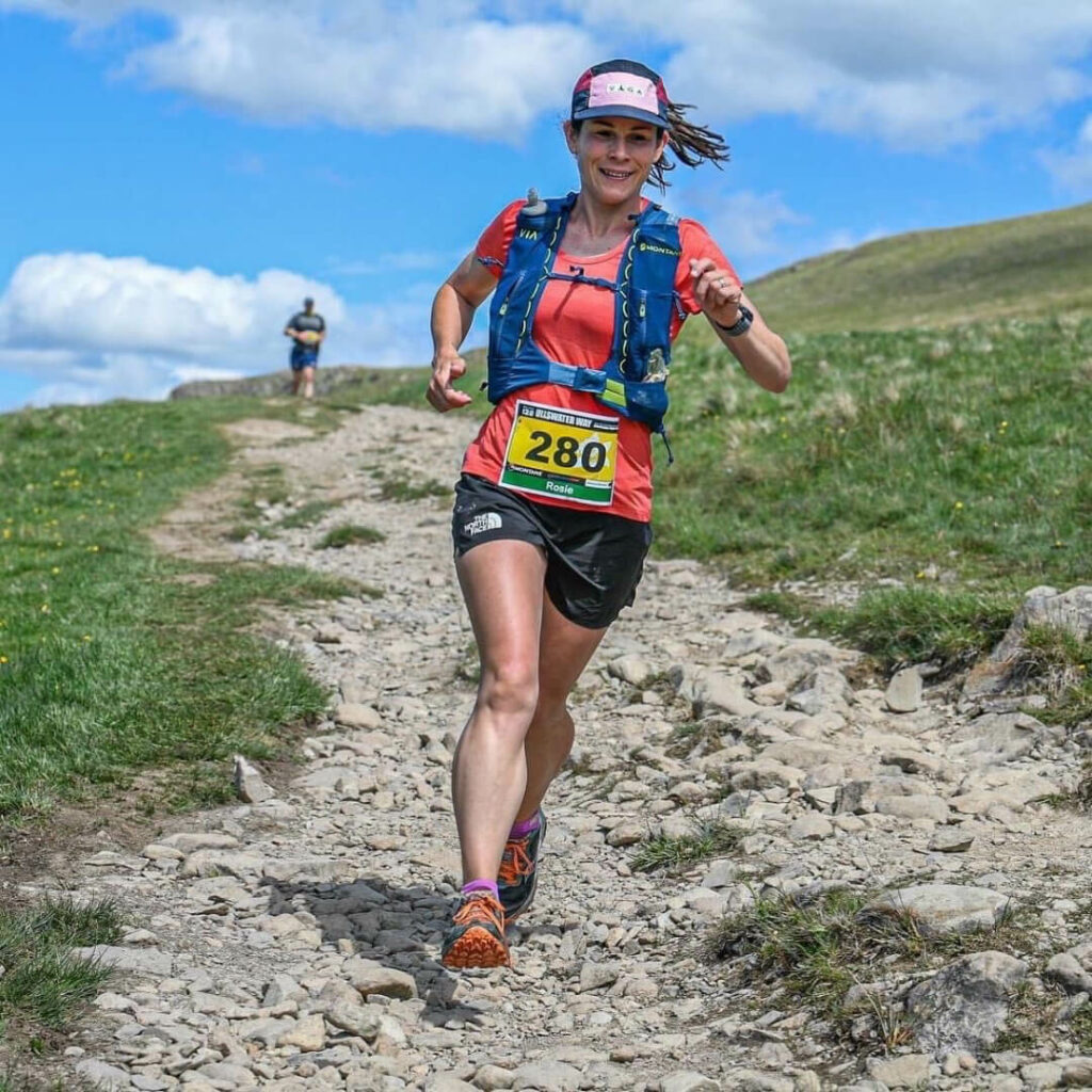 Rosie racing at the Montane 20 Ullswater Way. 