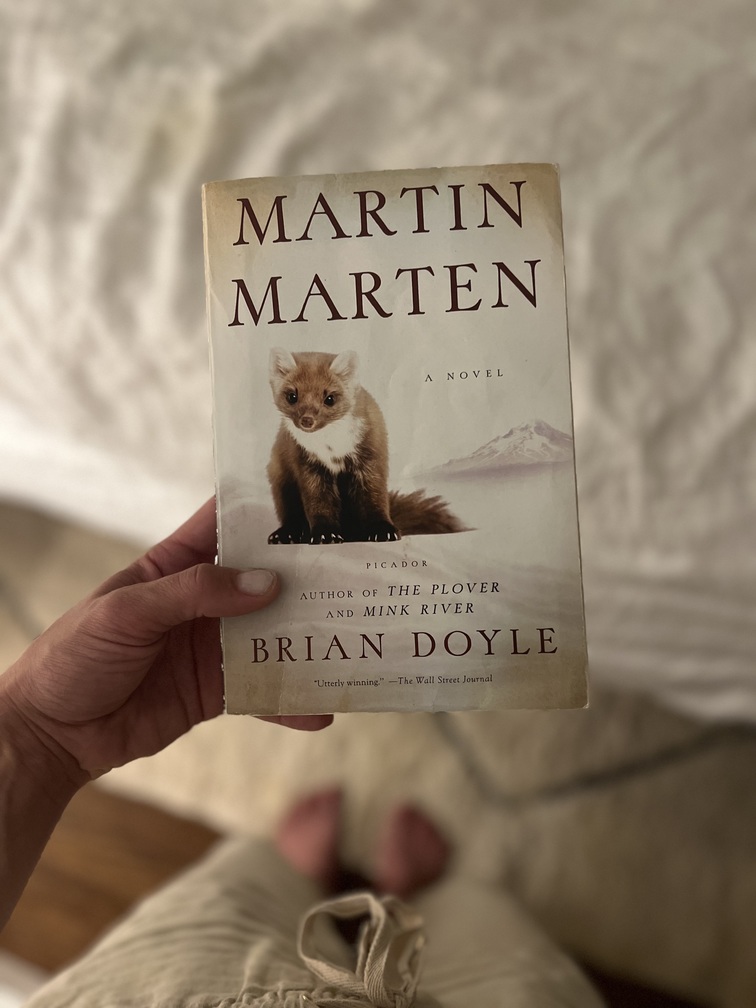 Martin, Marten the book that helped Harmony make it through September.