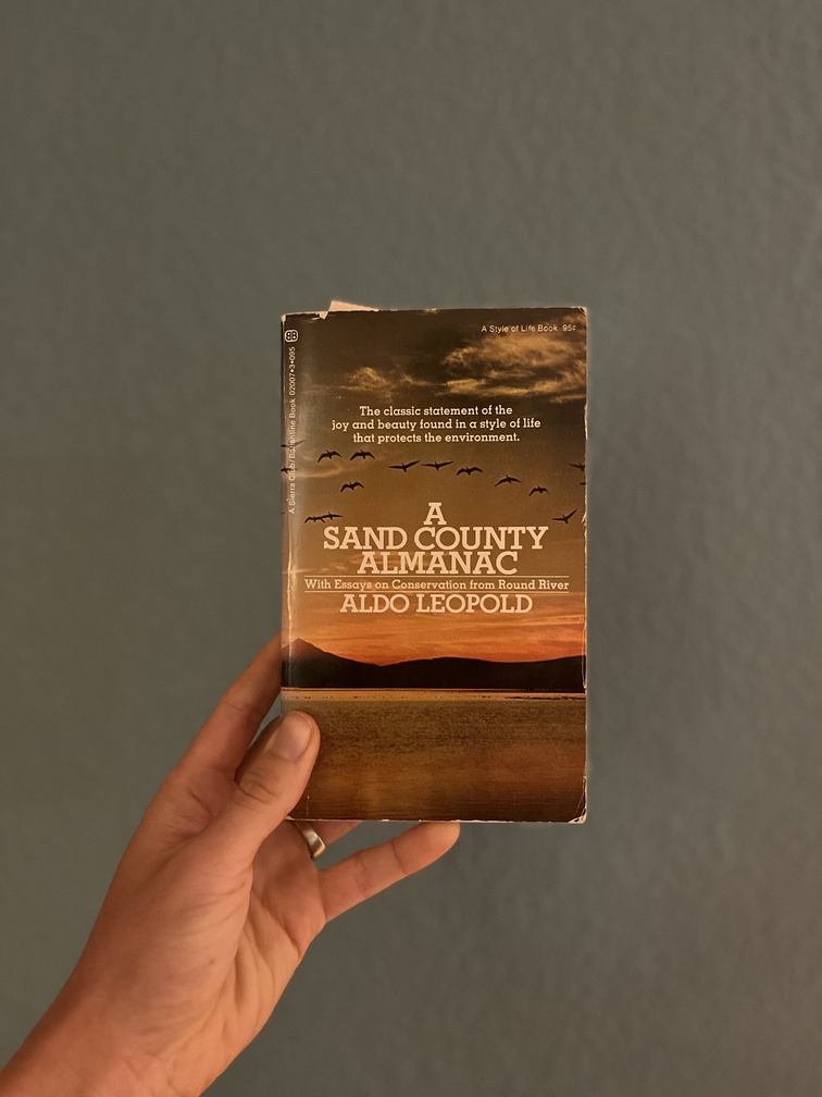 The sand county almanac 